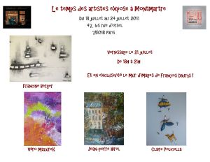 EXPOSITON A LA GALERIE D'ART ORSEL EXPOSITON A LA GALERIE D'ART ORSEL